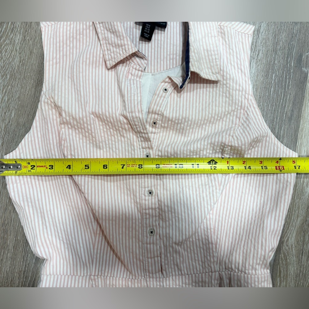 Cynthia Rowley Pink and white Dress size 6 - Picture 6 of 7